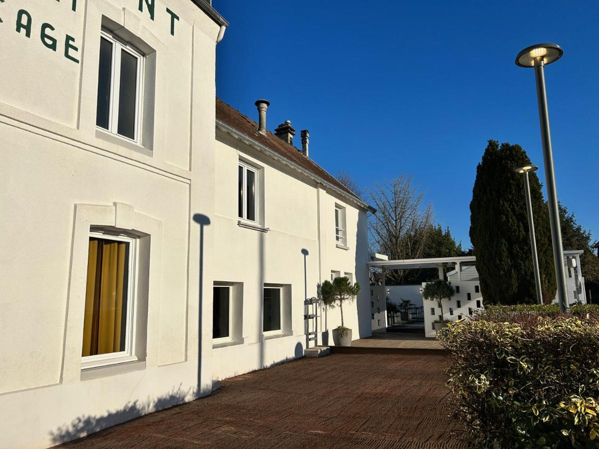 Logis Hotel & Restaurant Le Vert Bocage Franqueville-Saint-Pierre Dış mekan fotoğraf
