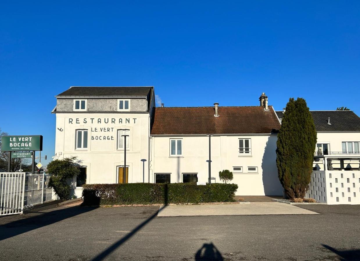 Logis Hotel & Restaurant Le Vert Bocage Franqueville-Saint-Pierre Dış mekan fotoğraf