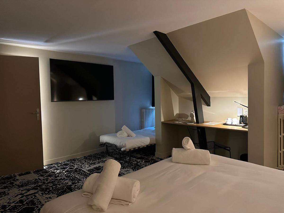 Logis Hotel & Restaurant Le Vert Bocage Franqueville-Saint-Pierre Dış mekan fotoğraf
